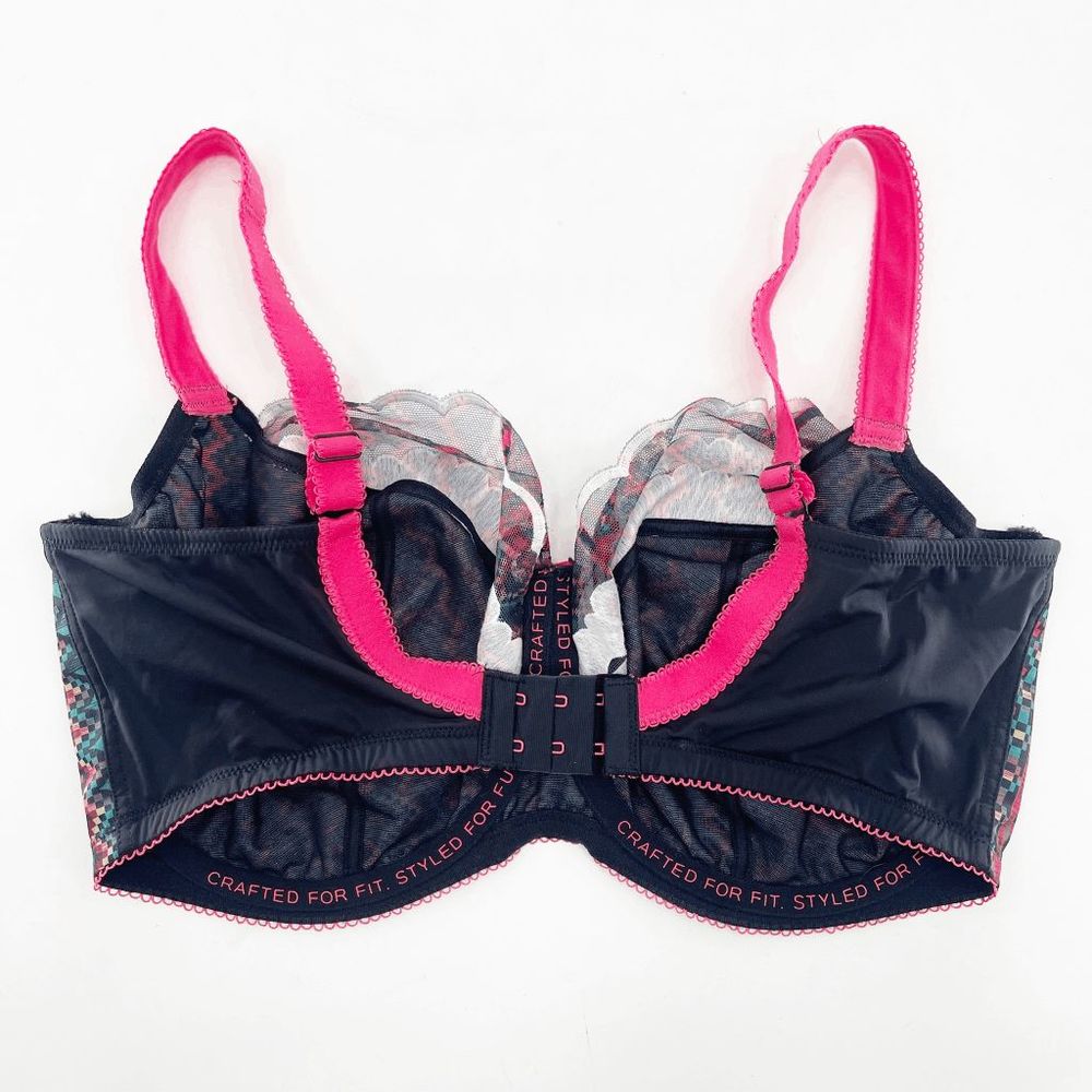 Cleo Multicolor Patterned Bra - Picture 4 of 7